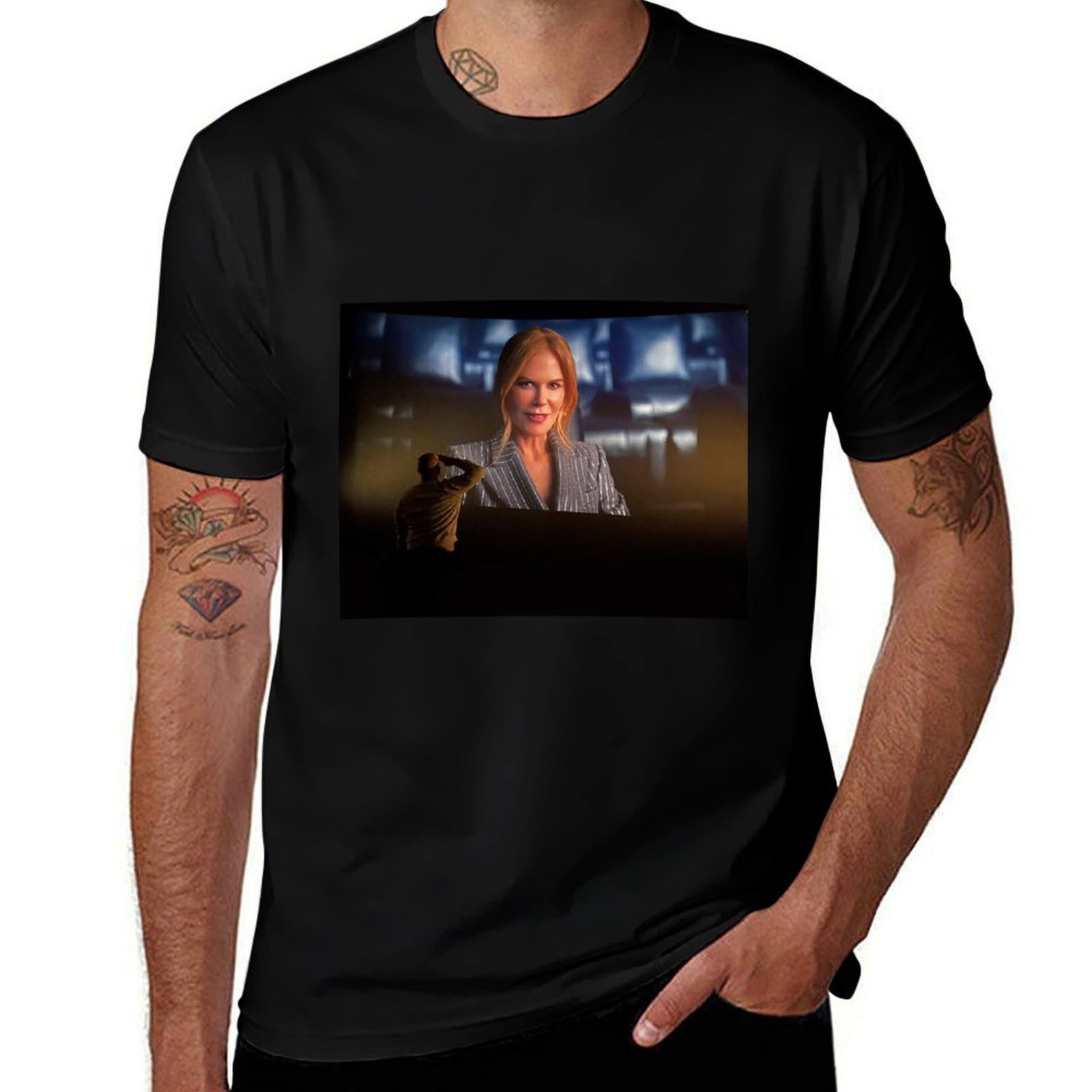 Commercial Printing & Graphics - guy saluting nicole kidman amc commercial