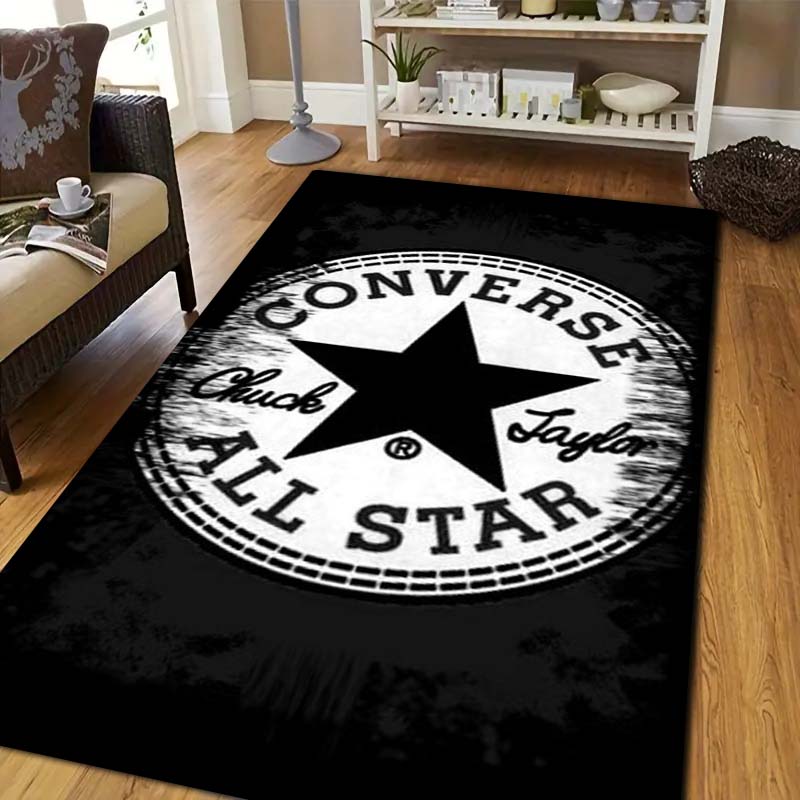 Commercial Printing Inc - C-Converse Soft Flannel Print Rug Anti