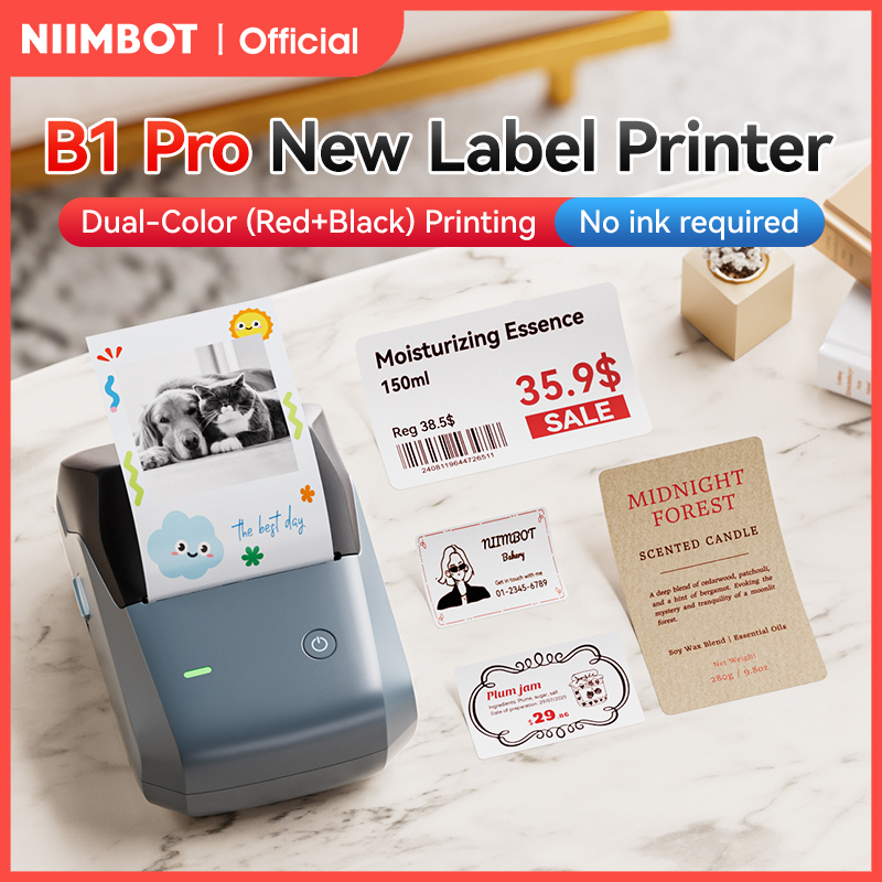Commercial Printing Business - Niimbot B1 Pro Label Printer 300