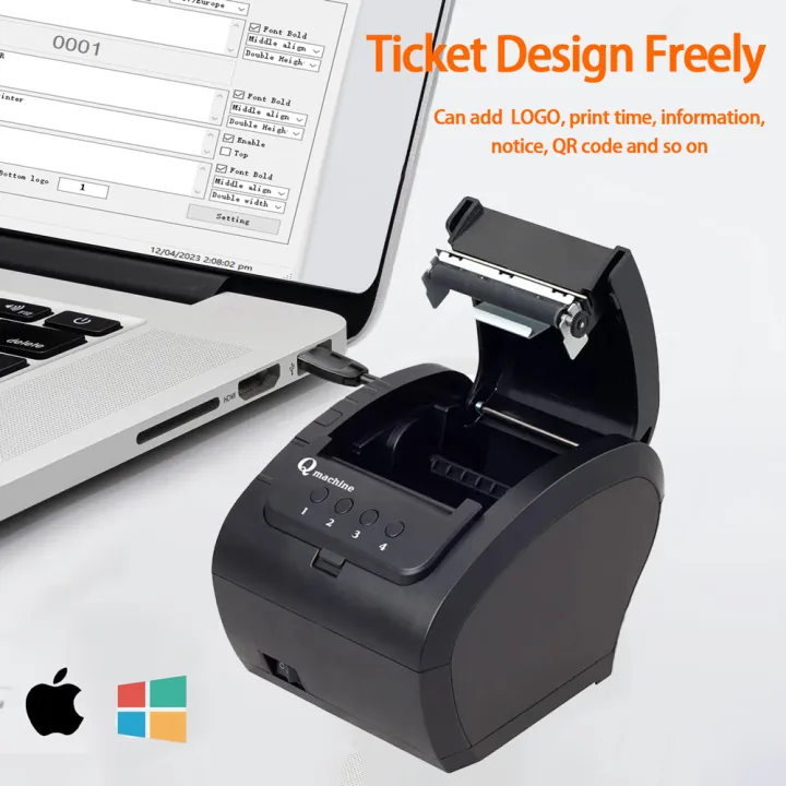 Soonpos 80mm Queue Ticket Ther - Commercial Printing Inc 评论和价格