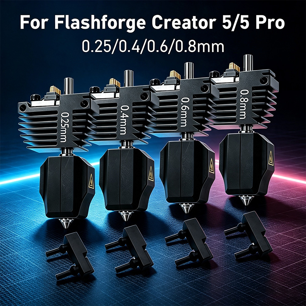 4 pcs Hotend Kit for Flashforg - Print Head Cleaning Kit 评论和价格