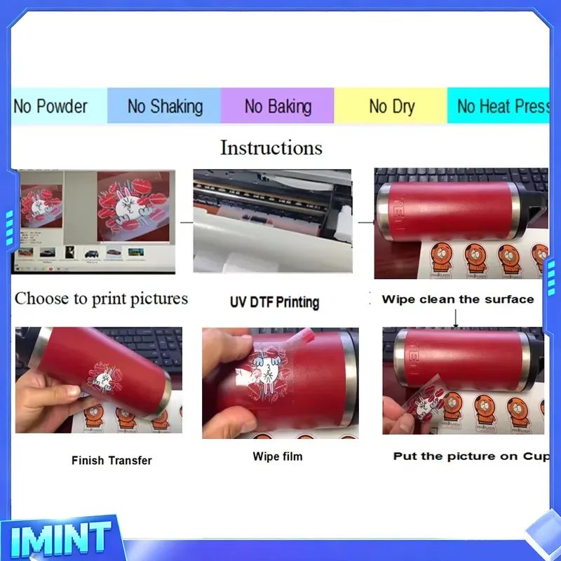 Zequan ZQ-UV-360 A3/A4/A5/A6 H - Dtf Film Roll A3 评论和价格
