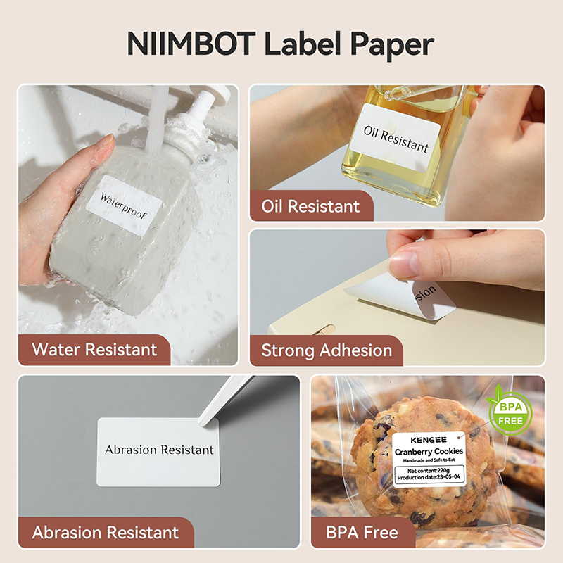 Niimbot 1/3/10 Rolls White The - Commercial Printing Inc 评论和价格