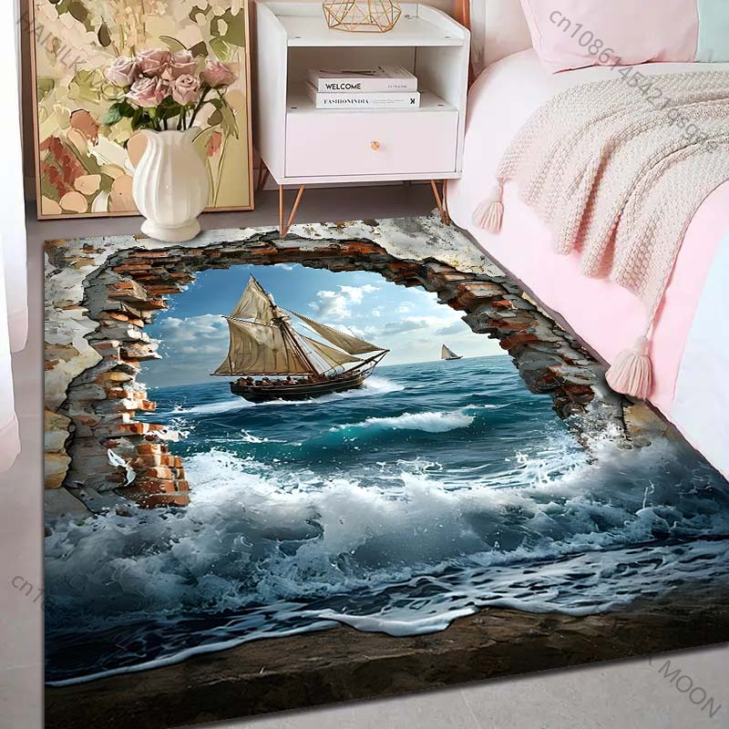 1PC Sailing ship through broke - Commercial Wall Printing Machine 评论和价格