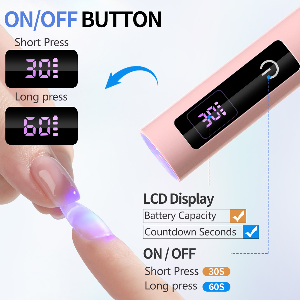 Touch Lamp Nail UV LED Dryer P - Uv Led Lamp Printer 评论和价格