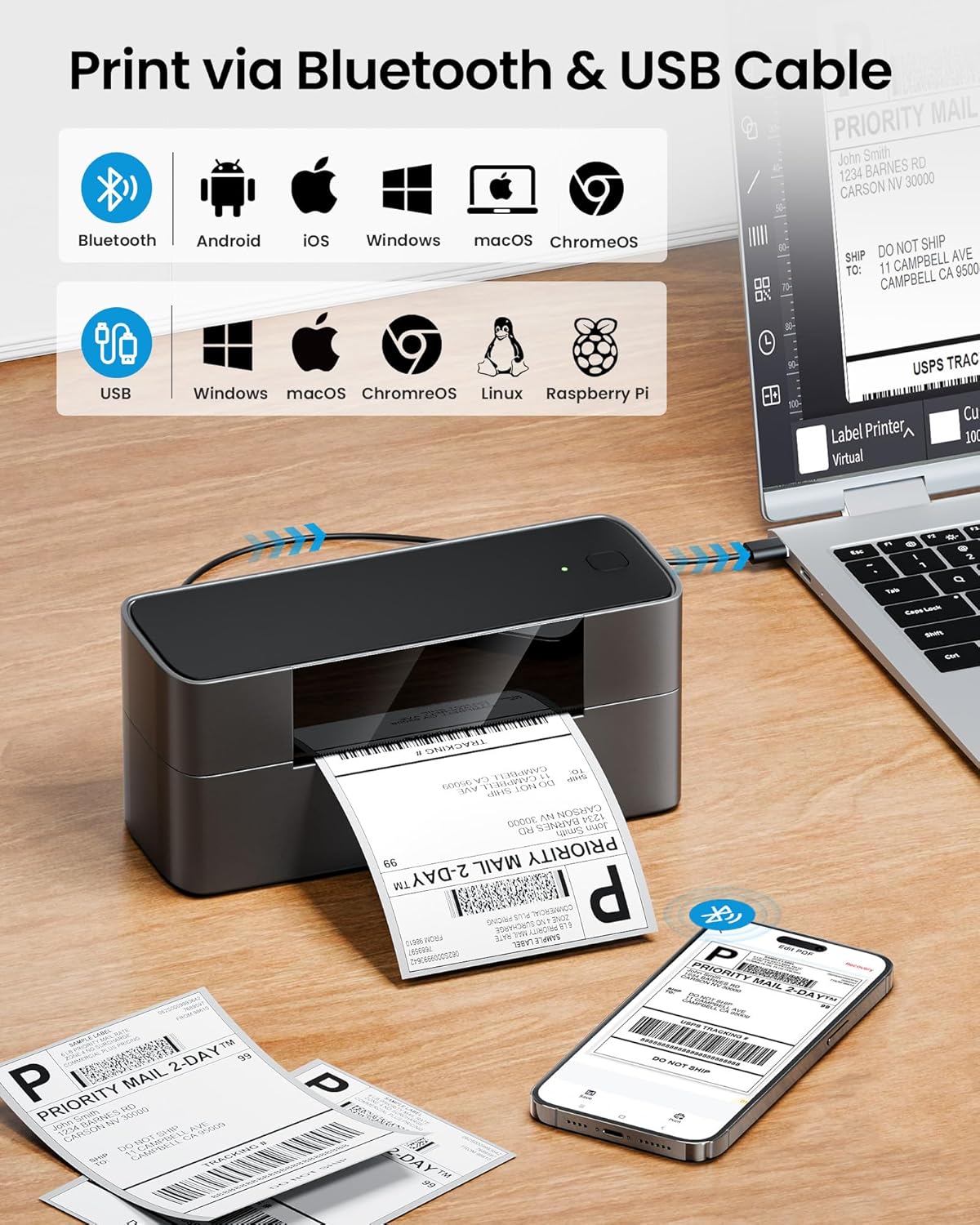 Markfield Shipping Label Print - Commercial Printing Inc 评论和价格